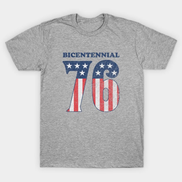 Bicentennial 76 (faded) T-Shirt by GloopTrekker